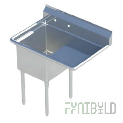 Sapphire Manufacturing SMS-2424R Sink 1-compartment 50-1/2