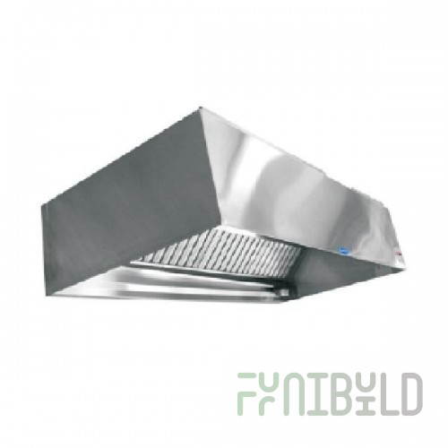 Island supply and exhaust hood ZPVO-1300/1400-N-TEH