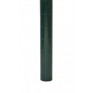 Omcan 31372 72 Inch Epoxy Post Green Mobile Stationary Support