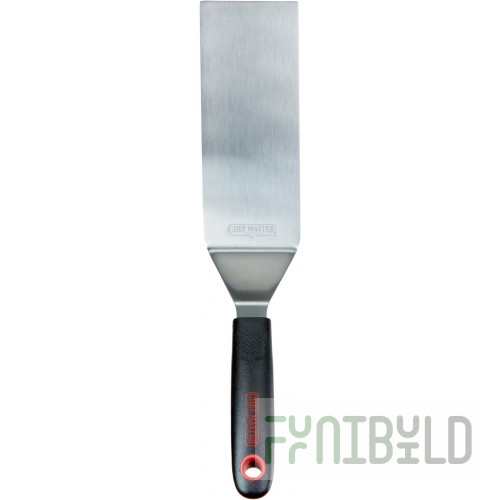 Chef Master 90282 15 Inch Square Edge Turner Stainless Steel with Blade 7.5 x 2.95