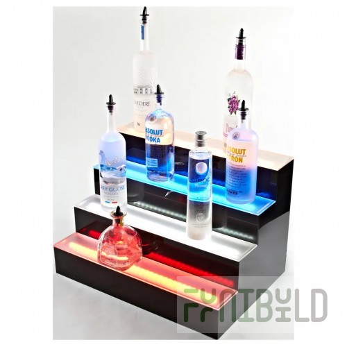 Victory LBD4-36L Lighted Liquor Display 4-tier 36