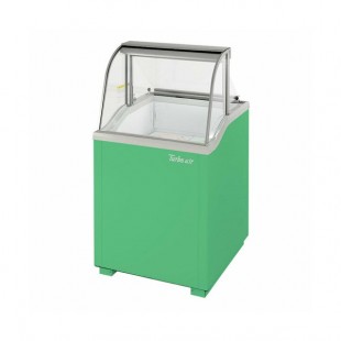 Turbo Air TIDC-26G-N 26 Inch Ice Cream Dipping Cabinet with 4 Tubs Green