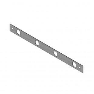 Micro Matic DP-WM-MS4-3 11-3/4 Inch SpinStop D-Strip with 4 Shank Holes