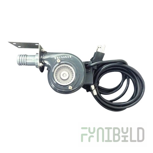 Micro Matic ES-12-1A Blower Assembly 12 CFM with Bracket Fits 1 Inch Flex Tubing