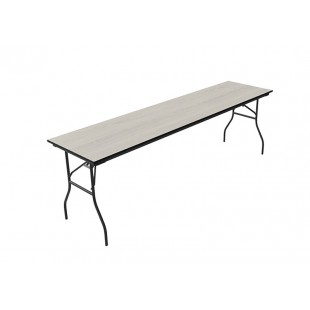 Forbes Industries DS303096 96 Inch Designer Leg Folding Table Laminate Surface Black Vinyl Edge Forbes Industries DS303096 96 Inch Designer Leg Folding Table Laminate Surface Black Vinyl Edge
