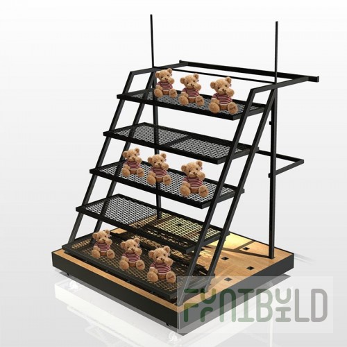 1880 Hospitality 3500T 17 Inch Length Modular Rack Small Metal Display Stand