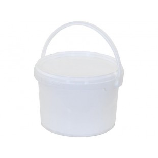 Round bucket 2.8 l. white Lock D=170 in, H=165 in