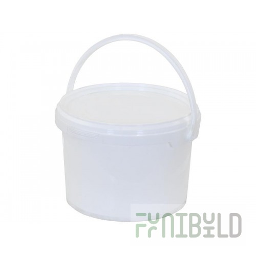 Round bucket 2.8 l. white Lock D=170 in, H=165 in