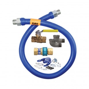 UNOX UXGL3448A 3/4 Inch Diameter Moveable Gas Connector Kit with SnapFast and Valve UNOX UXGL3448A 3/4 Inch Diameter Moveable Gas Connector Kit with SnapFast and Valve