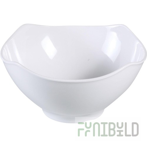 Yanco SL-3309 9 Inch Oval Bowl 14 Oz Footed Dishwasher Safe Melamine