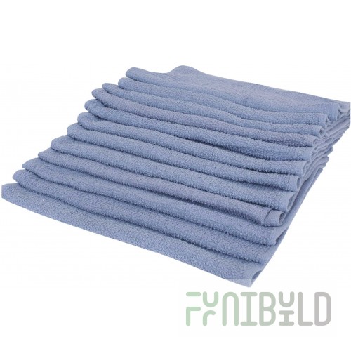 John Ritzenthaler Company CLBMR 16 Inch 28 Oz Ribbed Terry Bar Mop Towel