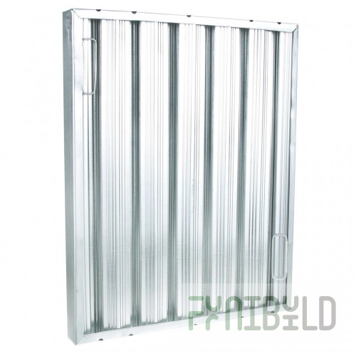 Private Label 261772 Baffle Filter 25 X 20 Galv