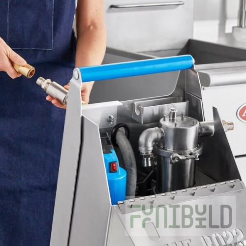 Shortening Shuttle 01-SS-BF-200 7.2 Inch Filter Dishwasher Safe to Simplicity Pumps