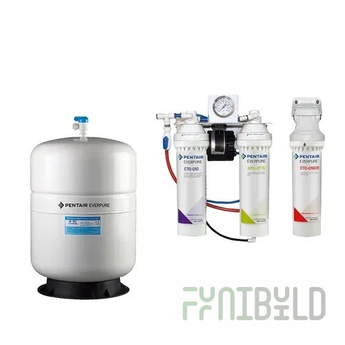 Everpure OPS175CR/5 5 Gallon Reverse Osmosis System with storage tank