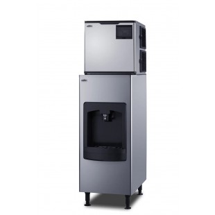 Summit BIM350KDISP Commercial Ice Maker Air-cooled Cube-style Ice Dispenser 350 Lb/Day