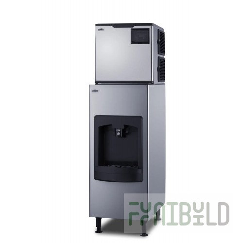 Summit BIM350KDISP Commercial Ice Maker Air-cooled Cube-style Ice Dispenser 350 Lb/Day