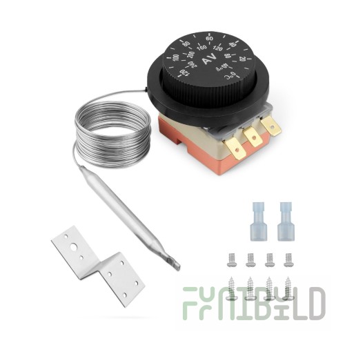 AllPoints 8092080 Tempering Kit 12 Inch Stainless Steel with Precise Temperature Control