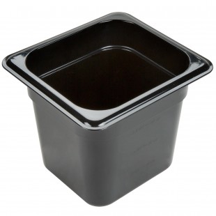 Carlisle 3068303 Food Pan 6.75 Inch Reinforced Design NSF Polycarbonate Black Carlisle 3068303 Food Pan 6.75 Inch Reinforced Design NSF Polycarbonate Black