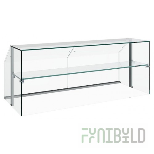 Neutral display case AC40 N 1.25-11 1250x400 x400 in