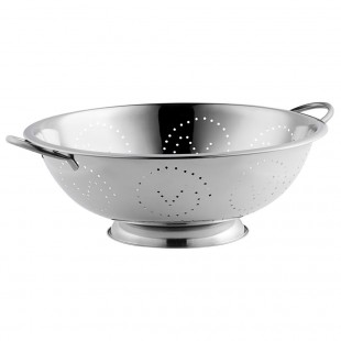 Vollrath 47974 14 Quart Stainless Colander with Side Handles