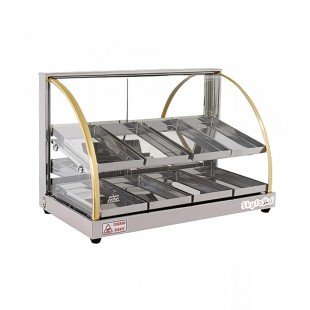 Skyfood Equipment FWDE2-25 24-3/4 Inch Heated Deli Display Case Countertop