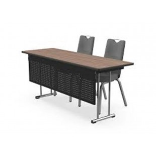 Forbes Industries REV-TT-2496-### 95 Inch Modesty Panel Fixed for Revolution Tables