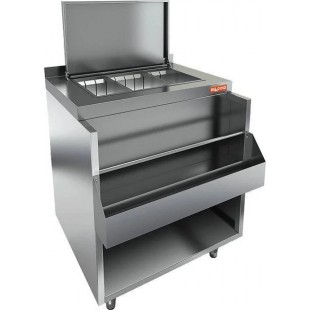 Hicold bar station NBMWL-6/7BKKR (600x700(800)x850mm, side)