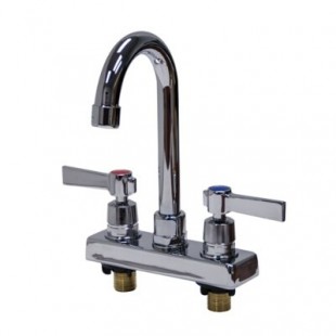 Advance Tabco K-52 Faucet 4 Inch OC Lead Free Gooseneck Stainless Steel