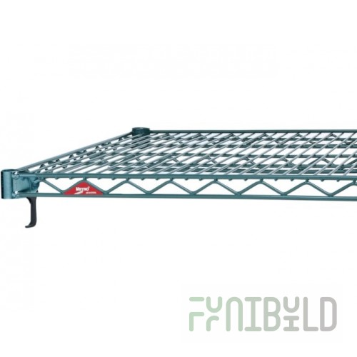 Eagle A2448R 48 Inch Adjustable Shelf Wire with Red Epoxy Coated Finish