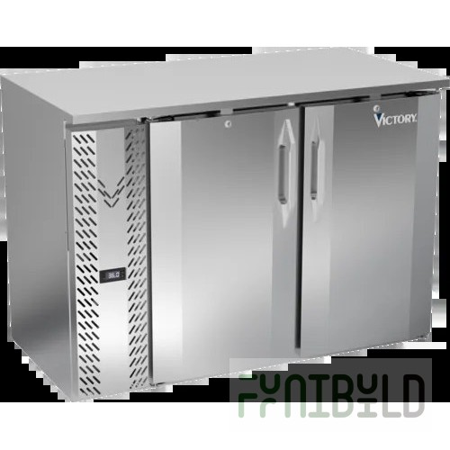 Victory VBBN48HC-F-S Back Bar Refrigerator Food Rated Two-section