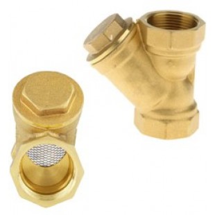 Crown Steam YS-1 4 Inch Water in Y Strainer Brass Mechanical Component
