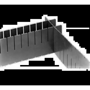 Eagle A203839 Divider White for Slide System Tote Box TB1022-3 with 15 Slots