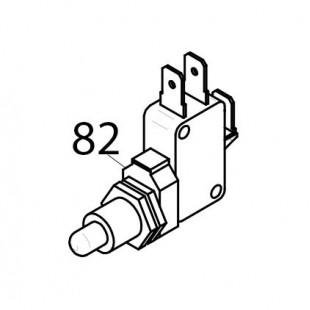 Door microswitch PUL30006 Piron art. KPL00006