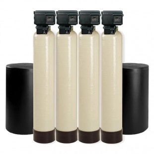 Everpure EV998602 66 Inch 120000 Grains Twin Tank Water Conditioner