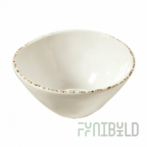 GET Enterprises B-8-UM 8 Oz Urban Mill Melamine Bowl Beige Break Resistant