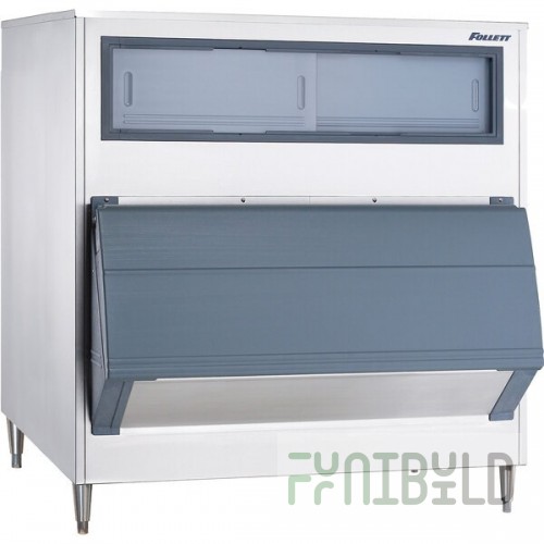Follett SG2000S-60 60 Inch Upright Ice Bin Stainless Steel SmartGATE Ice Shield