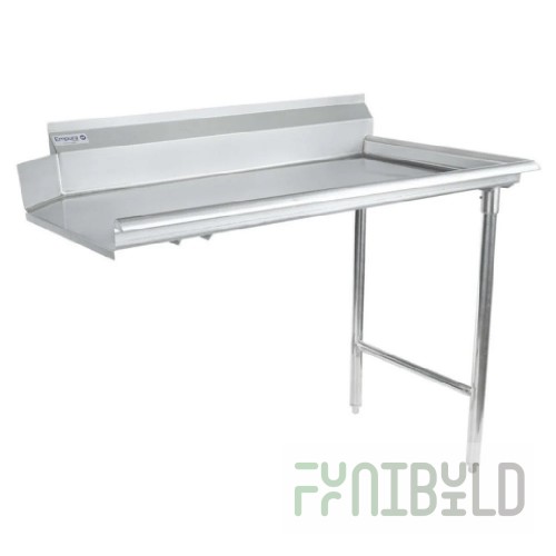 SPG International CDT-4-R Universal Stainless Dishtable Clean Straight Design