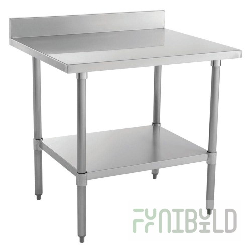 Hubert 28W-033 Kratos® 430 Stainless Steel Work Table 48
