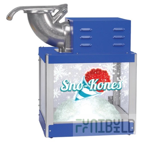 Global Solutions by Nemco GS1550 24 Inch Electric Shaved Ice Machine with Removable Pan