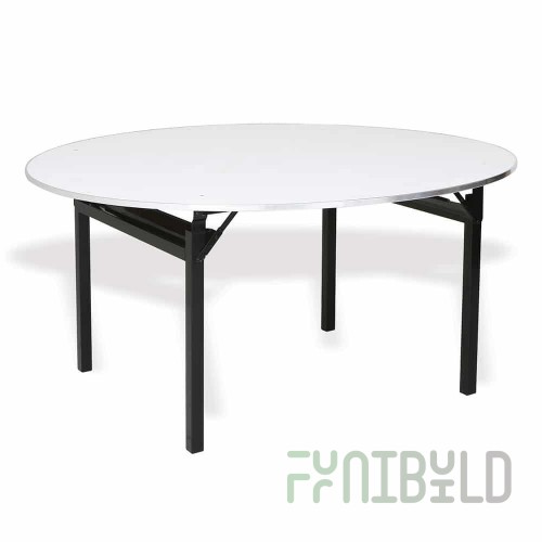 Forbes Industries REV54RDMXE-SQ 54 Inch Diameter Round Folding Table with Composite Core