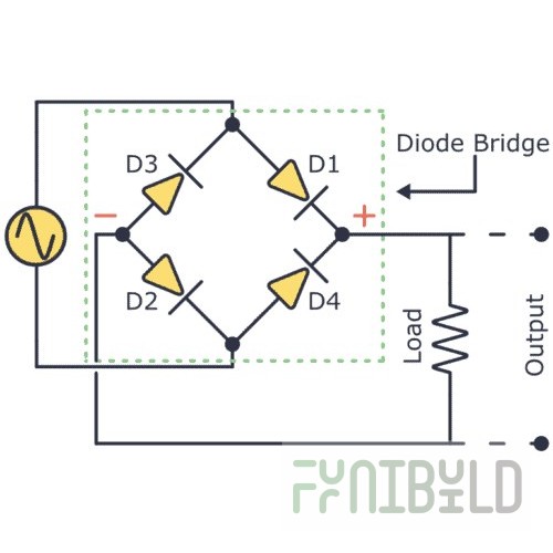 Diode bridge DM to electric grill YXD-268