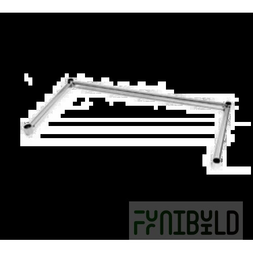 Eagle CF2160-E 60 Inch 3-Sided Channel Frame with Epoxy Coating Steel