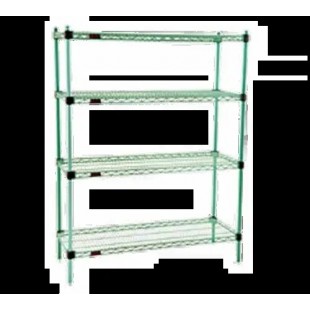 Eagle F2QA2-74-1860S 60 Inch Quad-Adjust Starter Unit 4-tier Stainless Steel