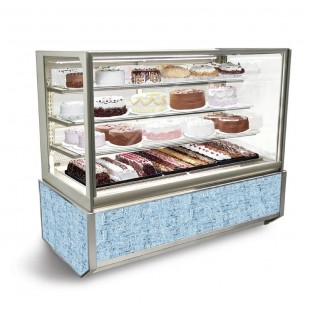Federal Industries SQ3CBSS 36 Inch Self-Contained Refrigerated Bakery Case with Riser Federal Industries SQ3CBSS 36 Inch Self-Contained Refrigerated Bakery Case with Riser