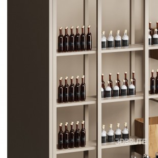 1880 Hospitality FTB14812 Barrel 12 to 14 Inch Wood Display Set of 2