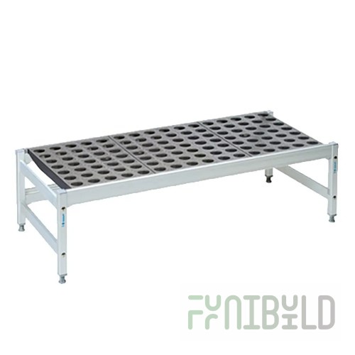 Fermod 6391091096 38 Inch Dunnage Rack Rail Anodized Aluminum 800 lbs Max Weight
