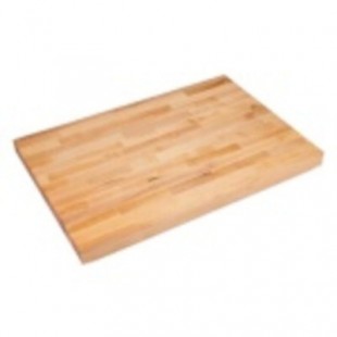 John Boos BKSC22O 60 Inch Work Table Top Wood with Edge Grain Maple Finish