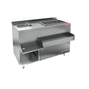 Hicold bar station NBMKS-12/7BPK (1200x700(870 with shelf)x850mm, side)