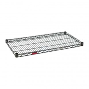 Eagle A2448BL 48 Inch Wire Shelf for Shelving with Epoxy Coated Black Finish