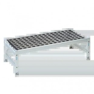 Fermod 6391091174 68 Inch Dunnage Rack Rail with Adjustable Composite Feet